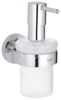 GROHE QuickFix Start Dávkovač mýdla s držákem, sklo/chrom 41195000