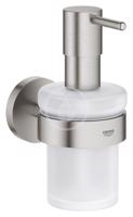 GROHE QuickFix Start Dávkovač mýdla s držákem, sklo/supersteel 41195DC0