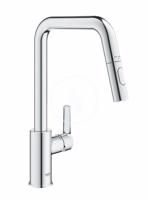 GROHE QuickFix Start Dřezová baterie s výsuvnou sprškou, chrom 30631000