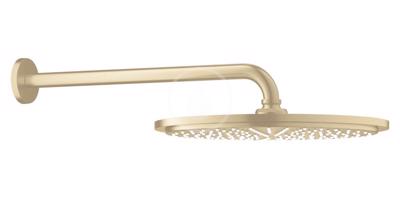 GROHE Rainshower Cosmopolitan Hlavová sprcha Cosmopolitan 310 s ramenem 380 mm, 1 proud, kartáčovaný Cool Sunrise 26066GN0