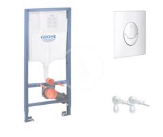 GROHE Rapid SL Předstěnový instalační set pro závěsné WC, výška 1,13 m, ovládací tlačítko Skate Air, chrom 38721001