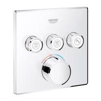 GROHE SmartControl Baterie pod omítku, 3 výstupy, chrom 29149000