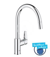 GROHE Start Edge Dřezová baterie s výsuvnou koncovkou, chrom 30550000