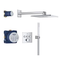 GROHE Vitalio SmartActive Sprchový set s termostatem pod omítku, 31x31 cm, 2 proudy, chrom 34875000