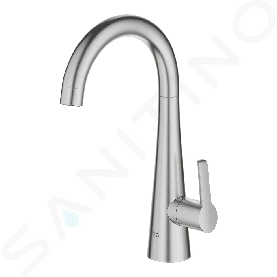 GROHE Zedra Dřezový ventil na filtrovanou vodu, supersteel 30026DC2