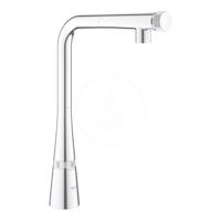 GROHE Zedra SmartControl Dřezová baterie s výsuvnou koncovkou, SmartControl, chrom 31593002