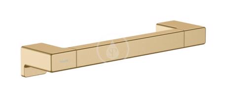 HANSGROHE AddStoris Madlo, délka 350 mm, kartáčovaný bronz 41744140