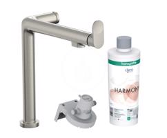 HANSGROHE Aqittura M91 Dřezová baterie s filtrací, vzhled nerezu 76802800