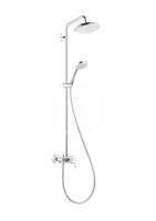 HANSGROHE Croma 220 Sprchový set Showerpipe 220 s baterií, 1 proud, chrom 27222000