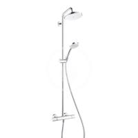 HANSGROHE Croma 220 Sprchový set Showerpipe s termostatem, 220 mm, 4 proudy, chrom 27185000