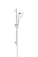 HANSGROHE Croma Select E Set sprchové hlavice, 3 proudy, tyče a hadice, bílá/chrom 26580400