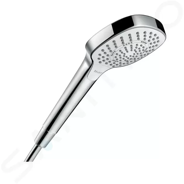 HANSGROHE Croma Select E Sprchová hlavice Multi, 3 proudy, bílá/chrom 26810400