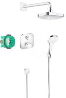 HANSGROHE Croma Select E Sprchový set 180 s termostatem Ecostat E, 2 proudy, chrom 27294000