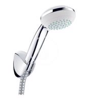 HANSGROHE Crometta 85 Set sprchové hlavice, 2 proudy, držáku a hadice 1,25 m, chrom 27558000