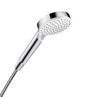 HANSGROHE Crometta Sprchová hlavice Vario 100, 2 proudy, EcoSmart 9 l/min, bílá/chrom 26332400