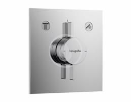 HANSGROHE DuoTurn E Baterie pod omítku, pro 2 spotřebiče, chrom 75417000