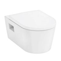 HANSGROHE EluPura S Original Závěsné WC se sedátkem, Rimless, bílá 60207450