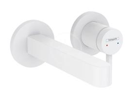 HANSGROHE Finoris Umyvadlová baterie pod omítku, 2-otvorová instalace, EcoSmart, matná bílá 76051700