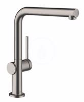 HANSGROHE M54 Dřezová baterie Talis, kartáčovaný černý chrom 72840340