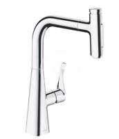 HANSGROHE M71 Dřezová baterie M7117-H240 s výsuvnou sprškou, sBOX, chrom 73817000