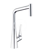 HANSGROHE Metris New Dřezová baterie s výsuvnou sprškou, chrom 14820000