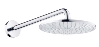 HANSGROHE Raindance Hlavová sprcha 240, 1 proud, EcoSmart 9 l/min, rameno 390 mm, chrom 27461000