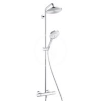 HANSGROHE Raindance S Sprchový set Showerpipe 240 s termostatem, 3 proudy,  EcoSmart 9 l/min, chrom 27116000