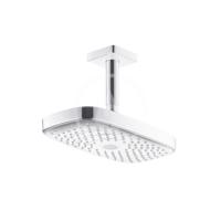 HANSGROHE Raindance Select E Hlavová sprcha 300 2jet s přívodem od stropu 100 mm, EcoSmart, chrom 26608000