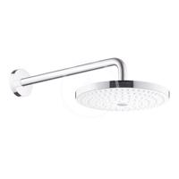 HANSGROHE Raindance Select S Hlavová sprcha 240, 2 proudy, EcoSmart 9 l/min, sprchové rameno 390 mm, bílá/chrom 26470400