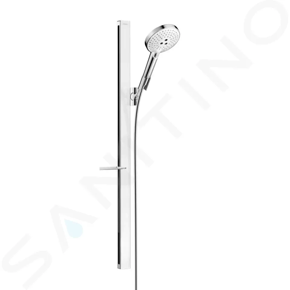 HANSGROHE Raindance Select S Sprchová souprava 120, 3 proudy, sprchová tyč 900 mm, bílá/chrom 27648400