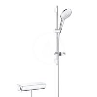 HANSGROHE Raindance Select S Sprchový set s termostatem, 150 mm, 3 proudy, bílá/chrom 27036400