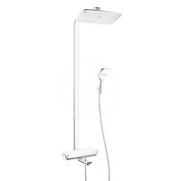 HANSGROHE Raindance Select Sprchový set Showerpipe 360 s vanovým termostatem, 3 proudy, bílá/chrom 27113400