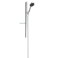 HANSGROHE Rainfinity Sada sprchové hlavice 130, 3jet, tyče 90 cm a hadice, EcoSmart, chrom 27672000