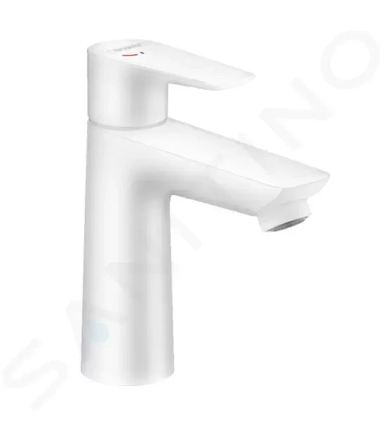 HANSGROHE Talis E Umyvadlová baterie s výpustí, CoolStart, matná bílá 71713700