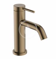 HANSGROHE Tecturis S Umyvadlová baterie s výpustí, CoolStart, EcoSmart, kartáčovaný bronz 73302140