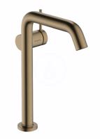 HANSGROHE Tecturis S Umyvadlová baterie s výpustí Push-Open, CoolStart, EcoSmart, kartáčovaný bronz 73370140