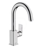 HANSGROHE Vernis Shape Umyvadlová baterie s výpustí a otočným výtokem, EcoSmart, chrom 71564000