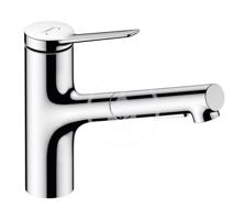 HANSGROHE Zesis M33 Dřezová baterie 150, s výsuvnou sprškou, chrom 74800000