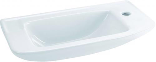 IDEAL STANDARD Eurovit Umývátko 50x24x13 cm, 1 otvor pro baterii, bílá R421901