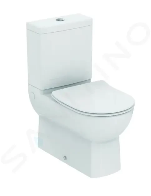 IDEAL STANDARD Eurovit WC kombi se sedátkem SoftClose, bílá T443601