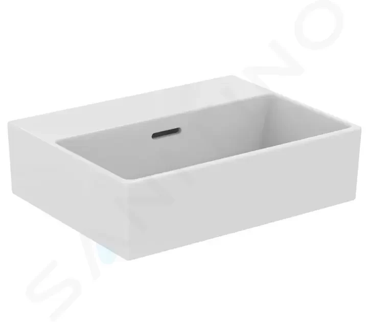 IDEAL STANDARD Extra Umývátko 450x350 mm, s přepadem, bez otvoru pro baterii, bílá T391601