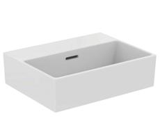 IDEAL STANDARD Extra Umývátko 45x35 cm, s přepadem, bez otvoru pro baterii, bílá T391601