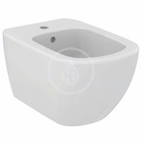 IDEAL STANDARD Tesi Závěsný bidet, 360x530 mm, s přepadem, otvor pro baterii, bílá T457001