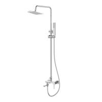 INVENA Sprchový sloup GLAMOUR TREND s baterií,  chrom AU-05-B01-V