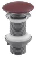 ISVEA Umyvadlová výpust 5/4“, click-clack, keramická zátka, 20-70, maroon red 38TP0169I