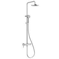 KLUDI Logo Sprchový set Dual Shower System s baterií, 20 cm, chrom 6808505-00