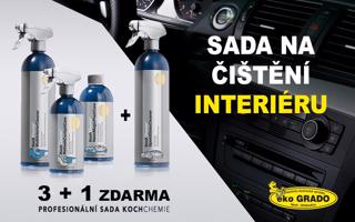 Koch Chemie Sada na čištění interiéru vozidel Koch 3+1 výrobek Zdarma EG798