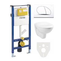 MEREO WC komplet pro sádrokarton s příslušenstvím MM02SET