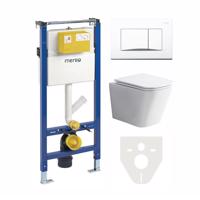 MEREO WC komplet pro sádrokarton s příslušenstvím MM02SETRB