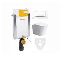 MEREO WC komplet pro zazdění s přislušenstvím MM01SETRB